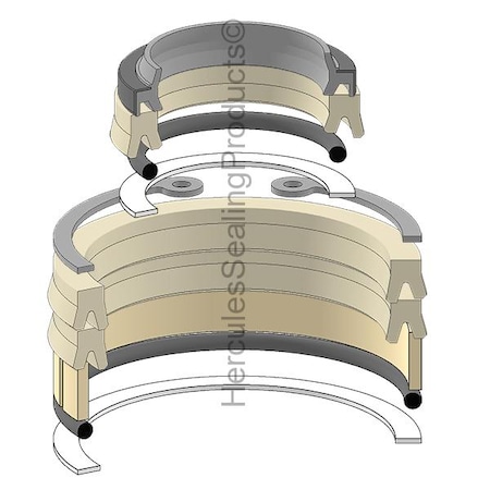 Tcm - After Market Parts Hydraulic Cylinder Repair Kit- SK-P-U-5-30X71 234A8-59805